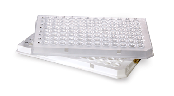96-Well PCR Plate, Half Skirt, Roche LightCycler Compatible.PNG