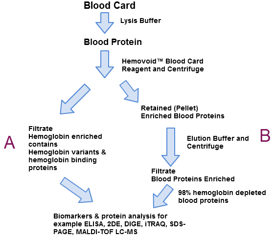 Hemovoid Blood Card Research Applications.png