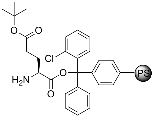 H-L-GluOtBu-2-Cl-Trityl-resin.png